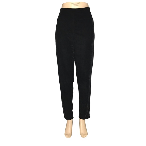 *New* Lily Morgan Black Terciopelo Straight Elegant Pants Size 1X - Picture 12 of 16
